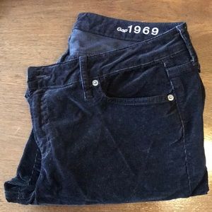 GAP 33 Always Skinny Black Cords
